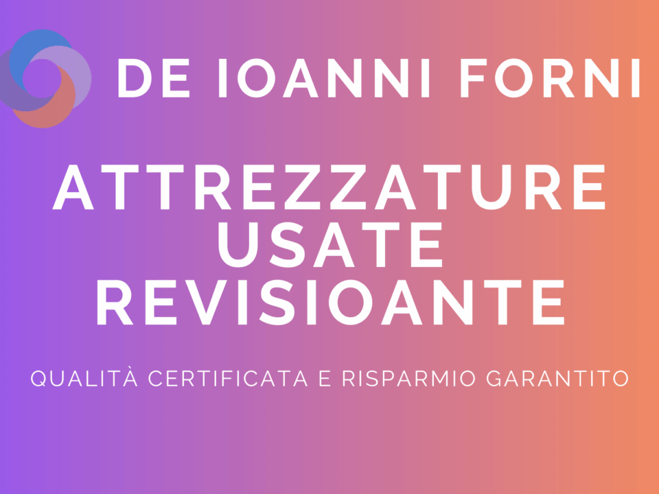 Attrezzature usate revisionate in Campania